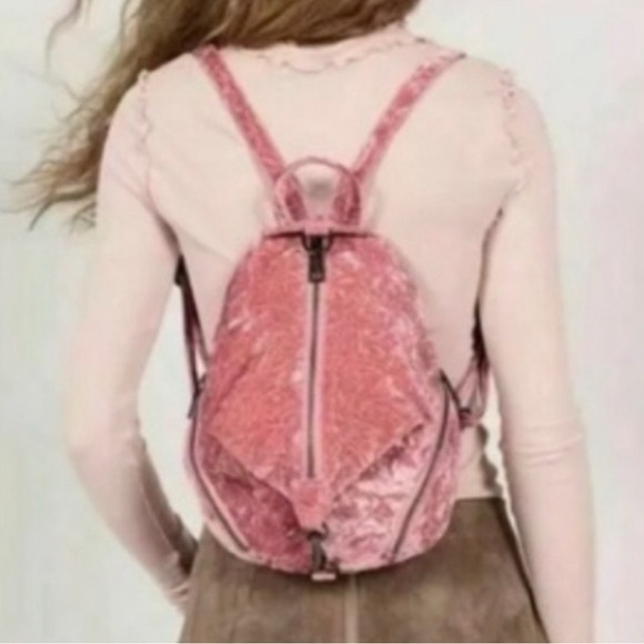 Rebecca Minkoff Mini Velvet Backpack - Picture 2 of 10